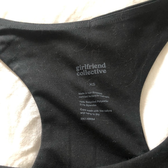 💫 Girlfriend Collective Paloma Bra, Black - Picture 8 of 8